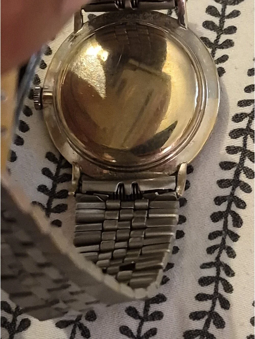 1960's Vintage Longines MYSTERY DIAL Mens Wristwatch Works Gold Filled